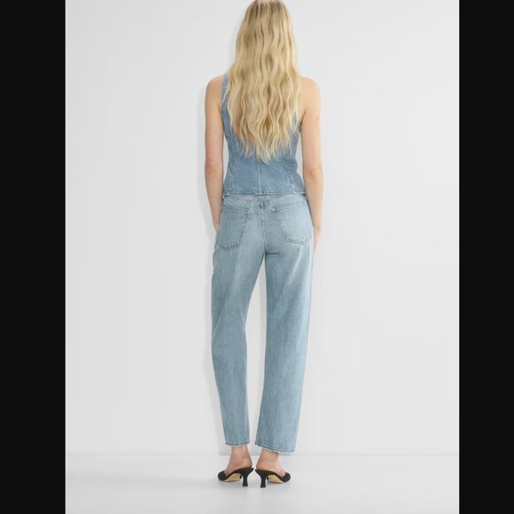 NWT Aritzia Denim Forum 90s So-Soft Hi-Rise Baggy in 7 Yrs Bleu Taboo | Size 26 - Picture 4 of 11